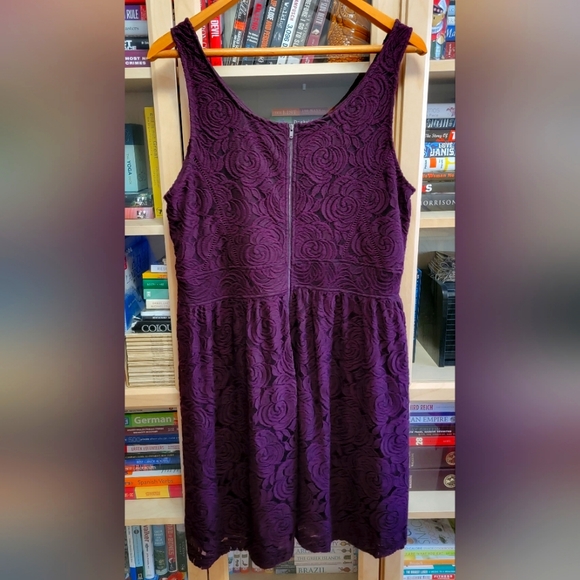 Lovely Lace Mini Dress - Picture 2 of 3